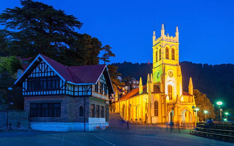 Christ Church in Shimla is the second oldest church in North India